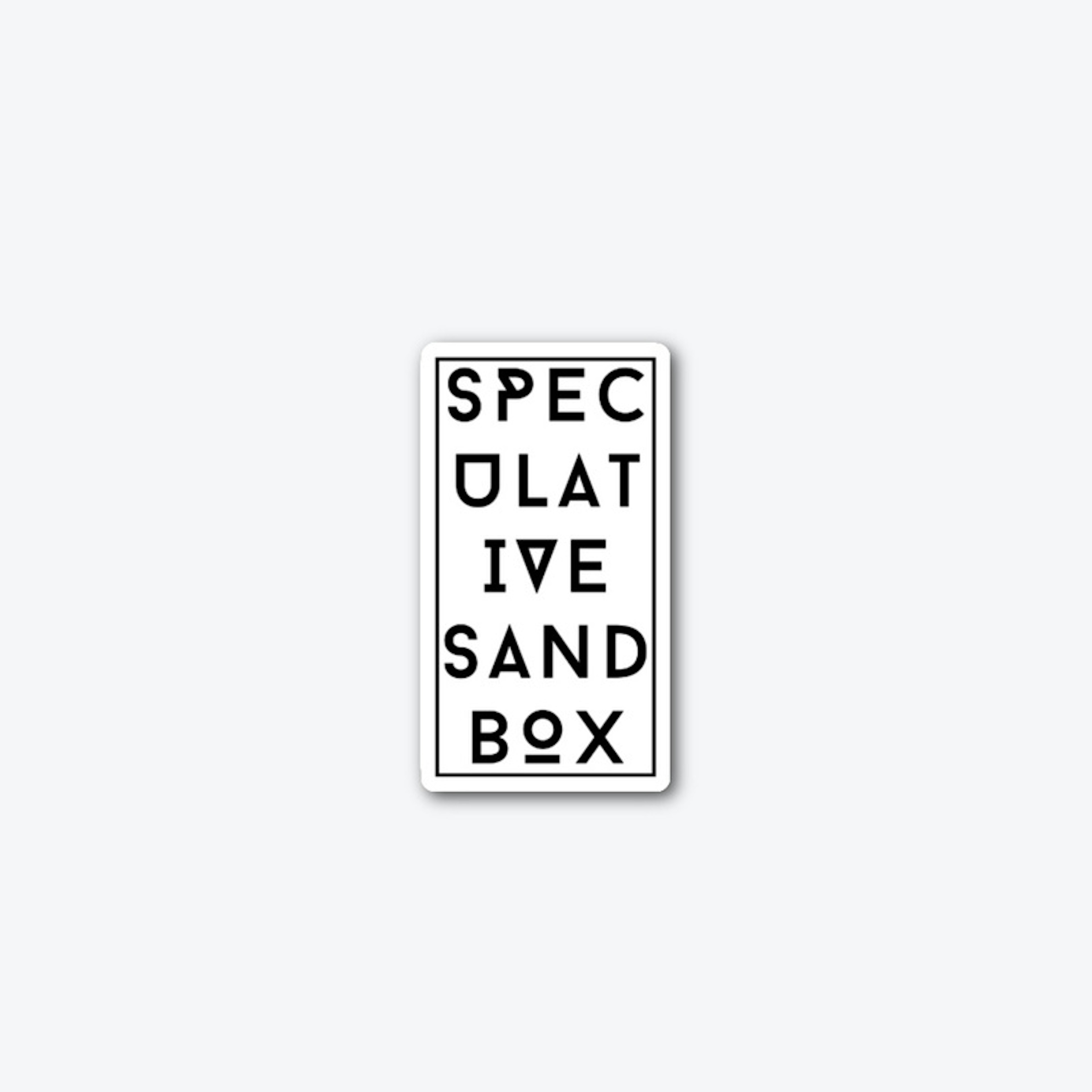 3" Die Cut Sticker - Speculative SandBOX